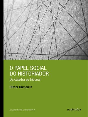 cover image of O papel social do historiador
